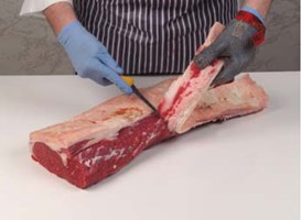 Larder Trim Sirloin Meat Cut Spec Step 2
